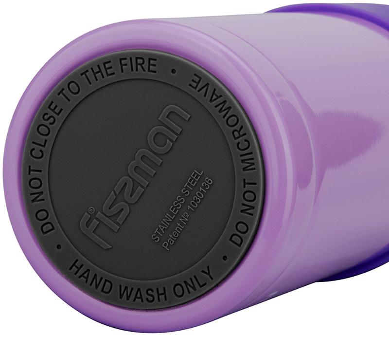 Термос Fissman Style Lilac 350мл из нержавеющей стали FN-9630