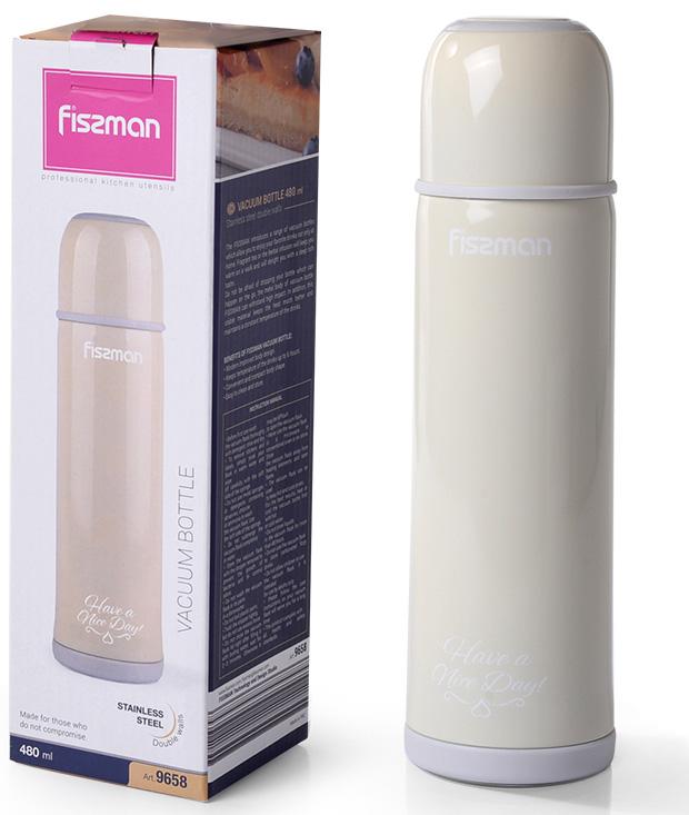 Термос Fissman Ayge Milk 480мл из нержавеющей стали FN-9658