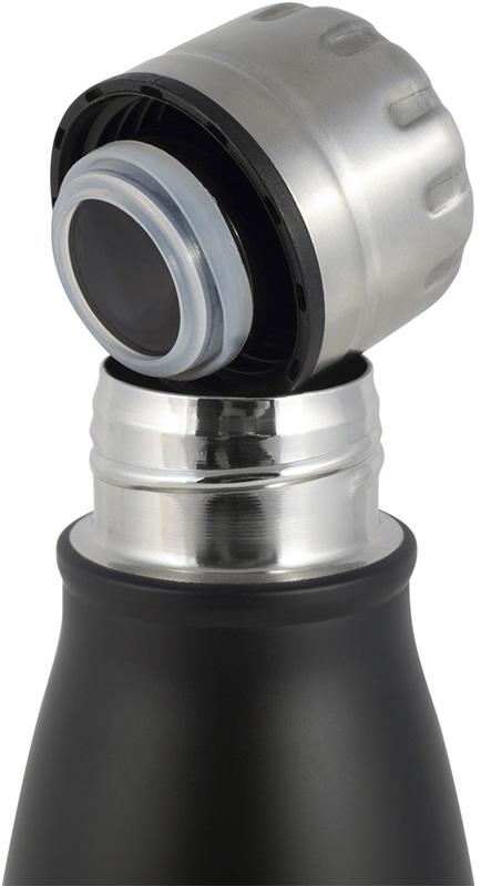 Термос-бутылка Kamille Bottle 500мл черный KM-2037