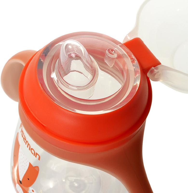 Бутылочка детская для кормления Fissman Babies "Хитрый лис" 260мл с ручками FN-6907