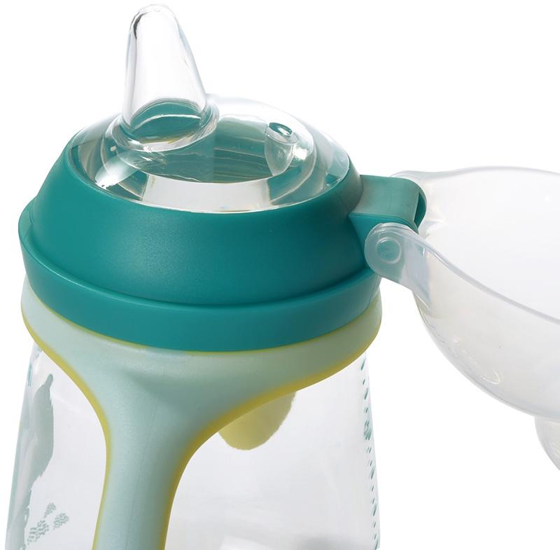 Бутылочка детская для кормления Fissman Babies "Мистер Пёс" 260мл с ручками FN-6908