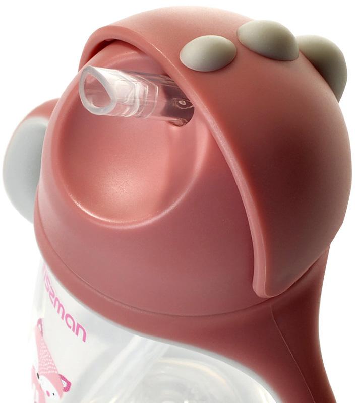 Бутылочка детская Fissman Babies "Хитрая Лисичка" 260мл с ручками FN-6903