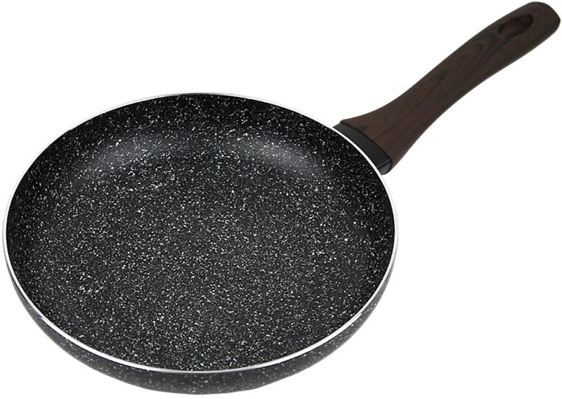 Сковорода индукционная Kamille Gregers Black Ø24см с антипригарным покрытием KM-4113MR