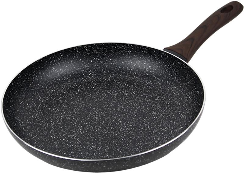 Сковорода индукционная Kamille Gregers Black Ø30см с антипригарным покрытием KM-4115MR