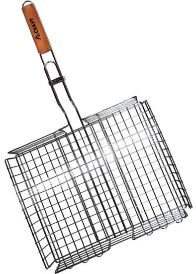 Kamille "Scout" deep barbecue grate KM-0705, 38x28x6 cm