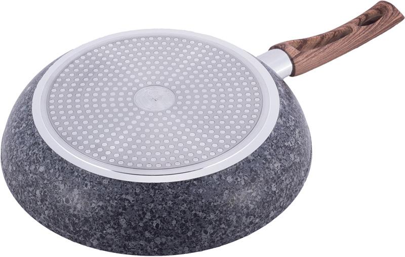 Kamille Grey Marble Ø28cm Non-stick Induction Frying Pan KM-4163