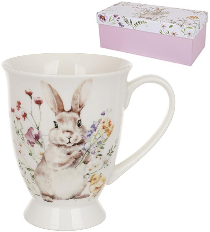 Set of 2 porcelain cups "Spring Story" 300 ml BD-K220
