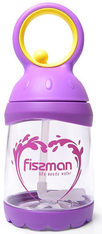 Fissman Candy 260ml baby bottle with straw, plastic FN-6855