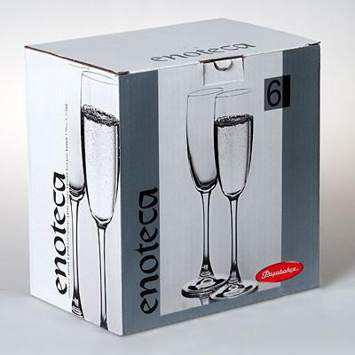 Set of 6 Champagne Glasses Enoteca 170ml 44688