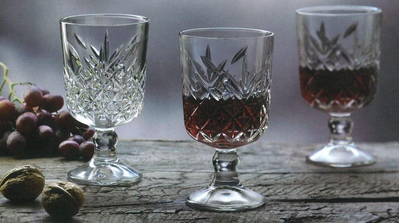 Set of 12 Pasabahce Timeless water glasses 330ml PB-440376-12