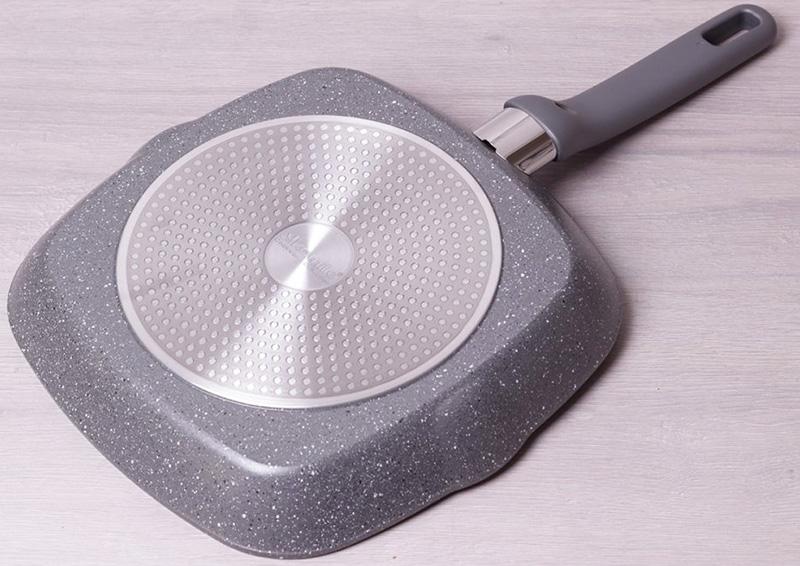 Grill pan Kamille Granite 28x28cm KM-4278GR