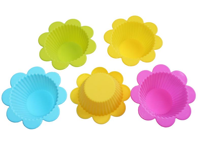 Set of molds for muffins "Chamomile" 7cm 5pcs EM-7113