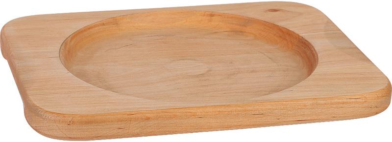 Cast Iron Roaster "Nasha Meisternya" Ø20x4cm on a wooden stand ST-T1011-01