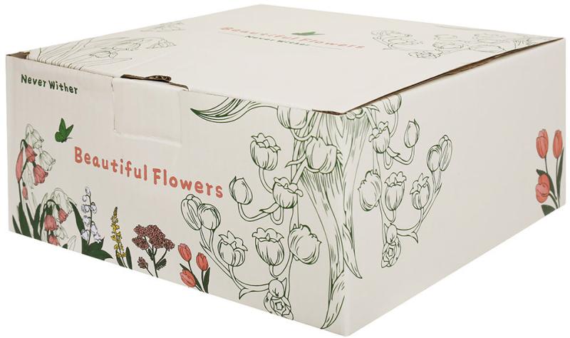 Tea cup "Lily of the Valley" 270ml with saucer and spoon, olive, in gift packaging BD-992-838