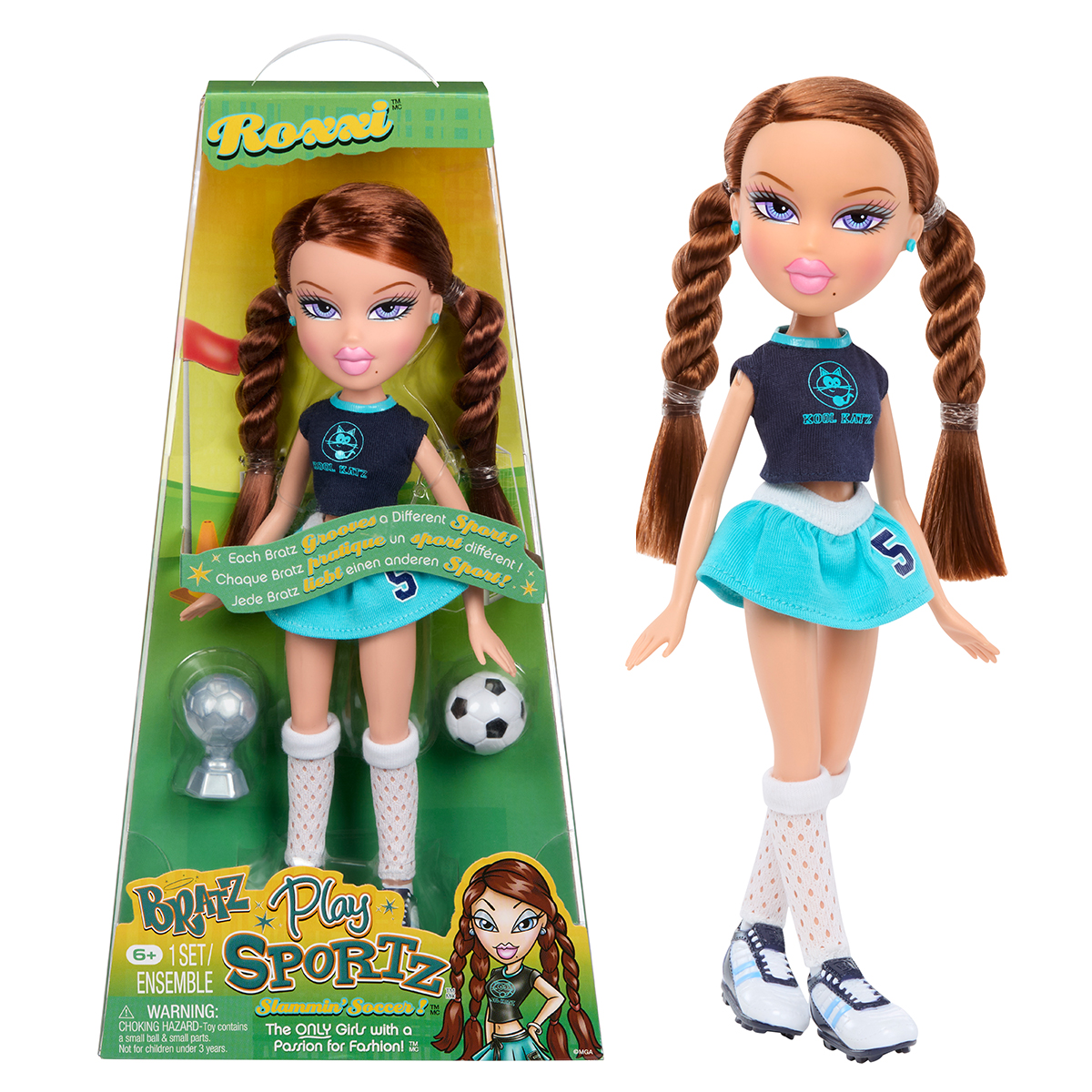 Bratz Play Sportz Collection Soccer Star Roxy