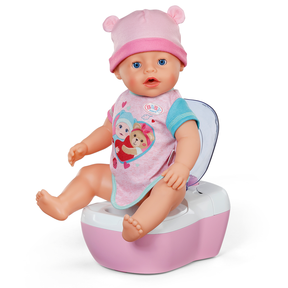 Інтерактивний унітаз для ляльки Baby Born — Маленький туалет (зі звуком)