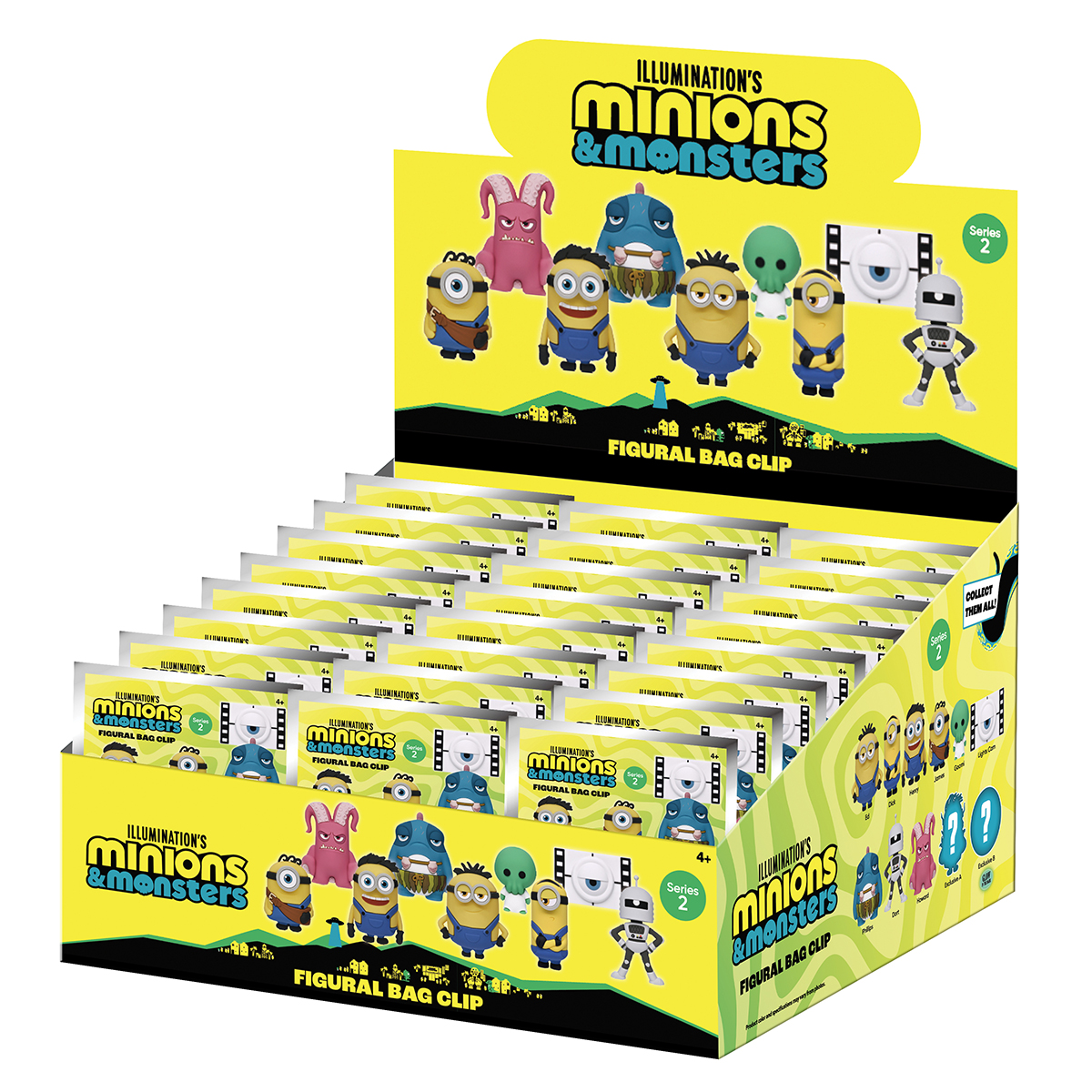 Monogram Clip-On Figure from the Minions S2 Series (Assorted)