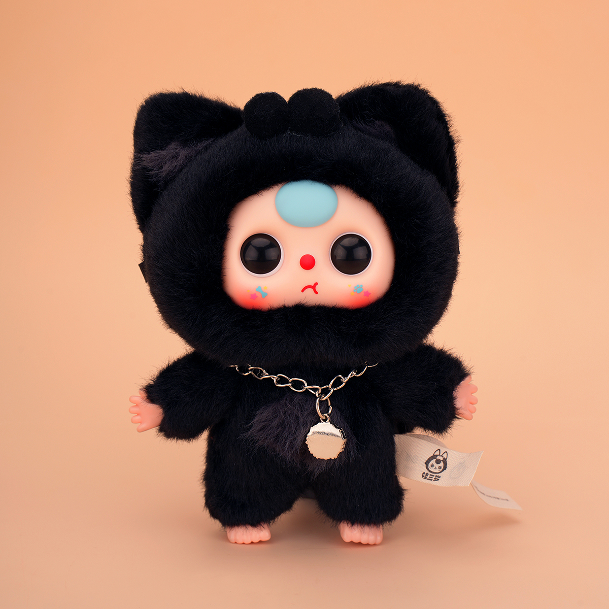Коллекционная мягкая игрушка с кольцом POP TOP серии Baby Three - Котики и собачки