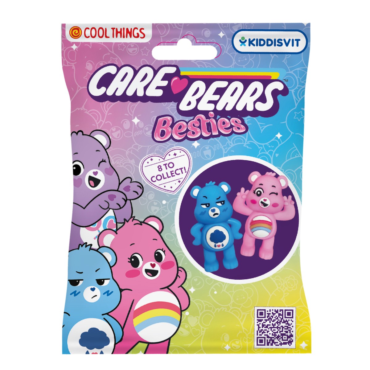 Display of Cool Things Surprise Toys Care Bears Series - Star Friends (24 pieces)