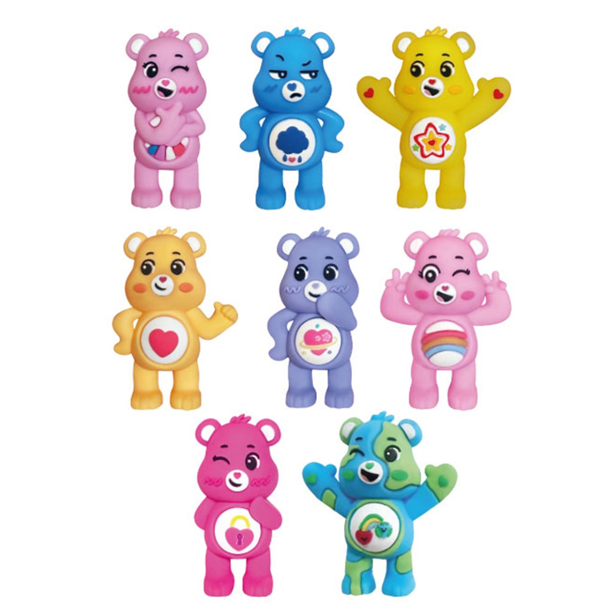 Display of Cool Things Surprise Toys Care Bears Series - Star Friends (24 pieces)