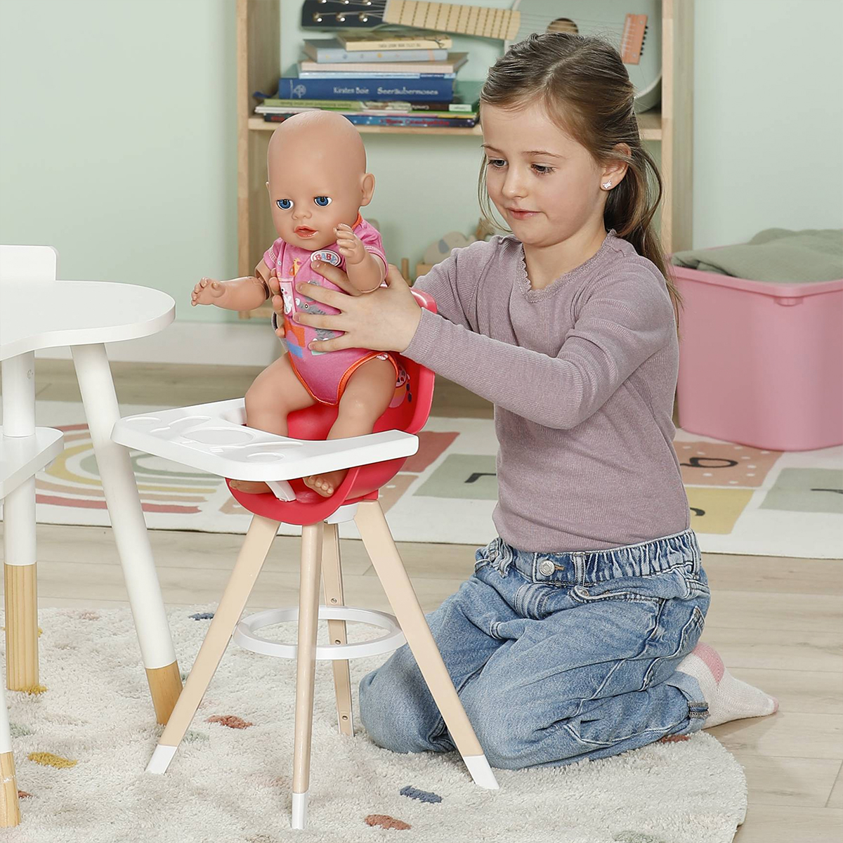 Стульчик для куклы Baby Born – Время кормления