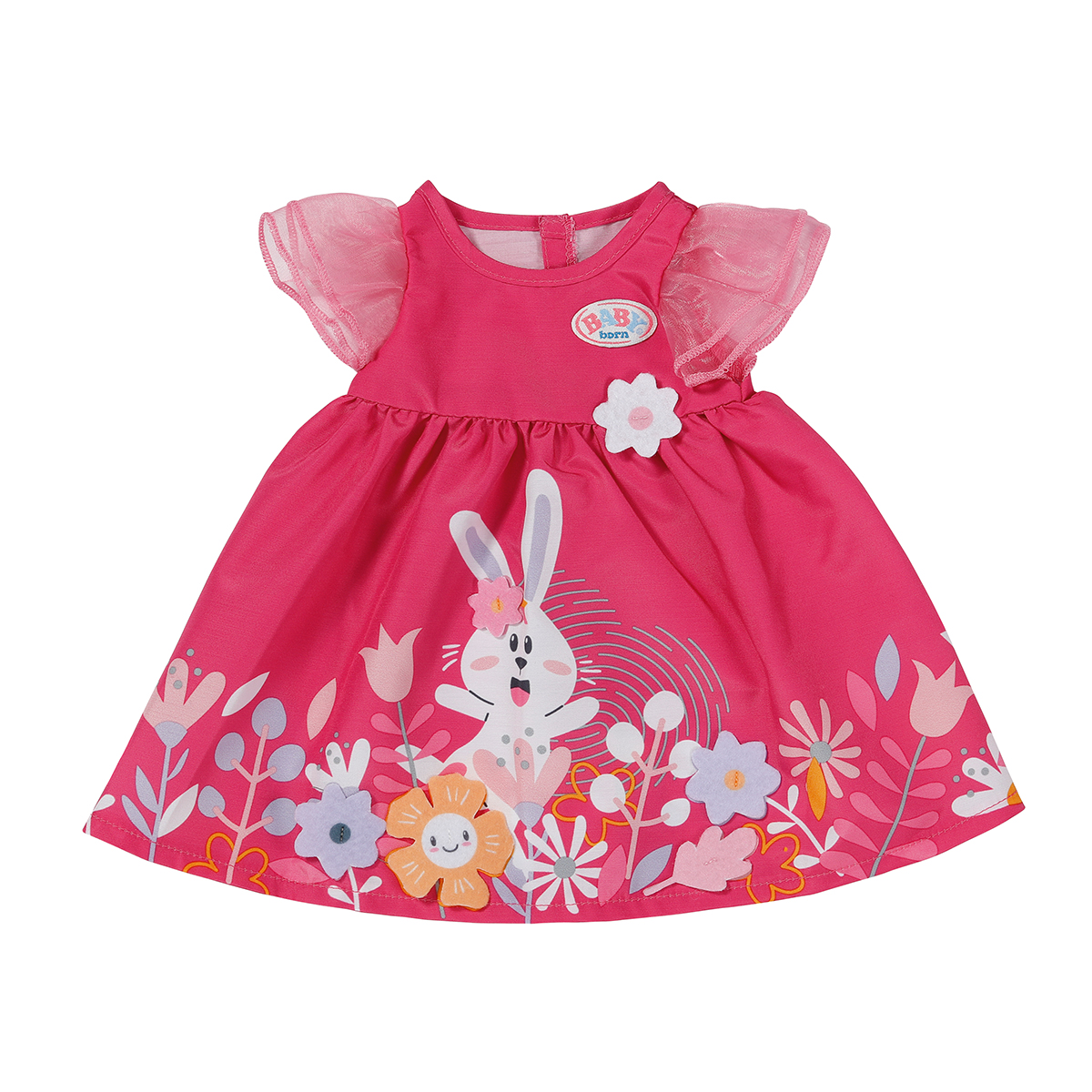 Baby Born Doll Clothes - Flower Dress