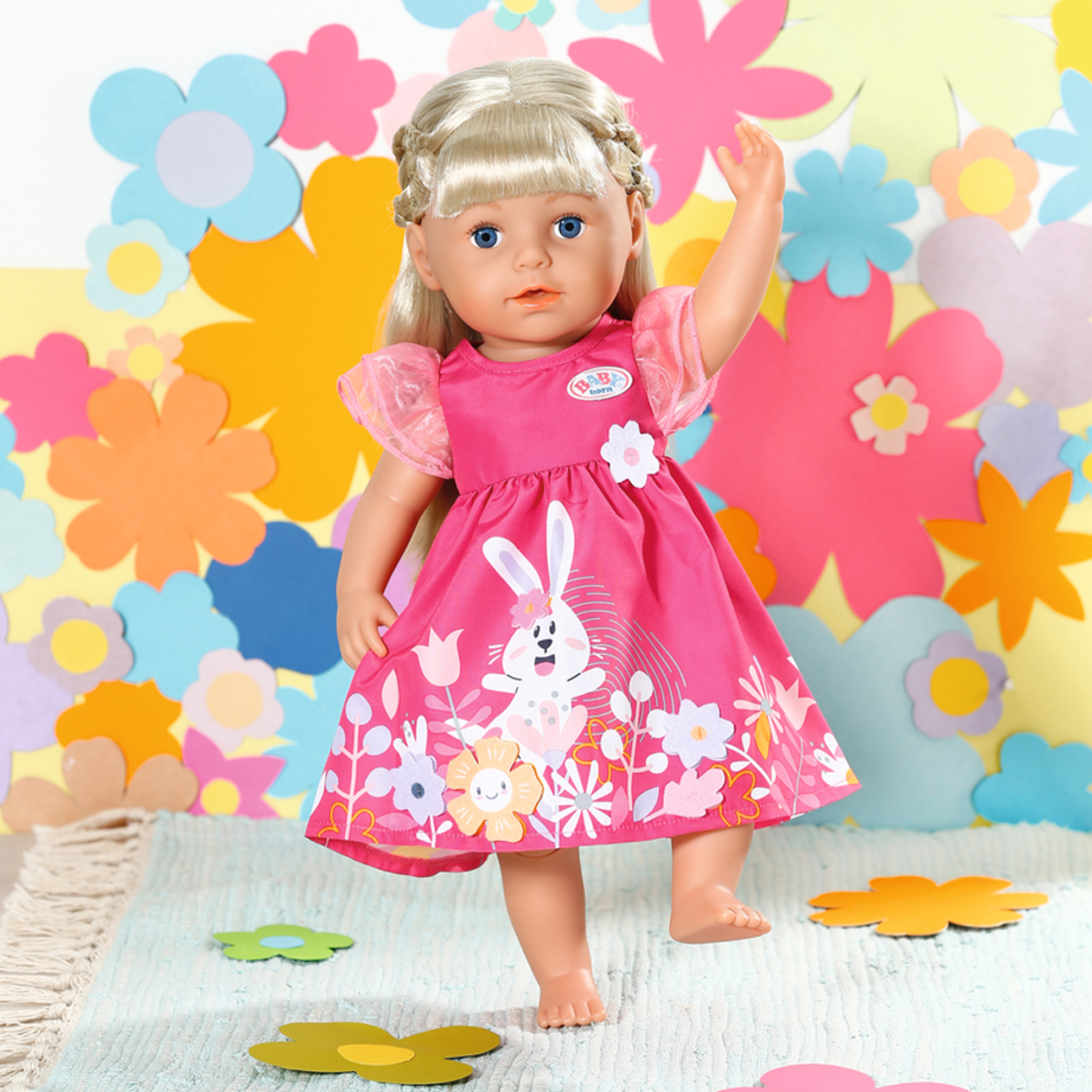Baby Born Doll Clothes - Flower Dress
