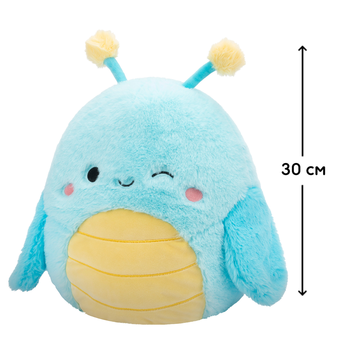 Squishmallows Plush Toy - Giles the Grasshopper (30 cm)