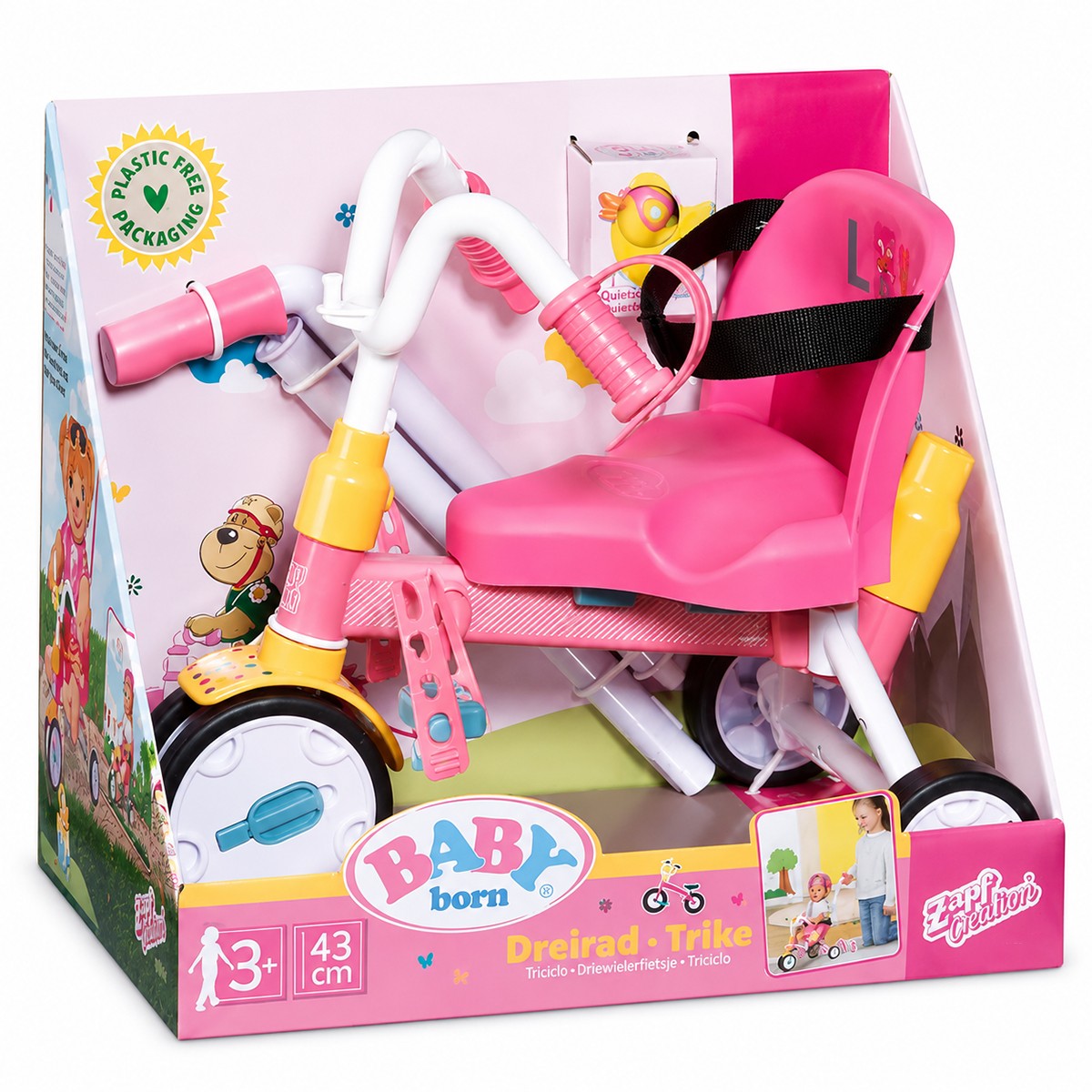 Baby Born Three-Wheeled Bicycle – Adventures with Berta