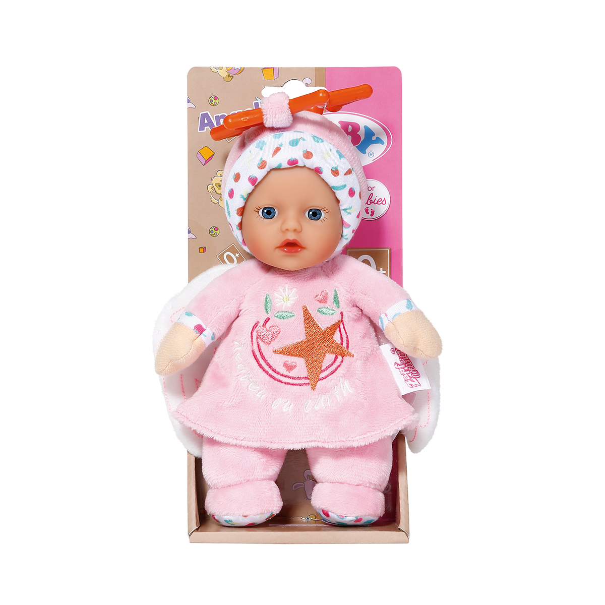 Baby Born Doll – Little Pink Angel (18 cm)