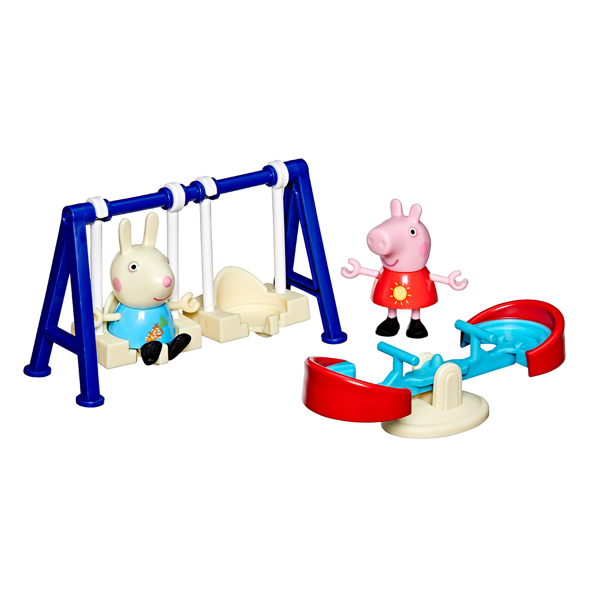 Ігровий набір Peppa Figurines із серії «Моменти з Пеппою» — «Пригоди на гойдалках»