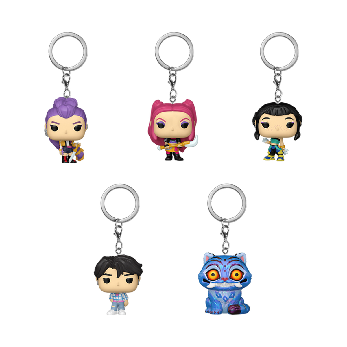 Funko POP! K-Pop Demon Hunter Series Clip-On Figure (in display case, assorted)