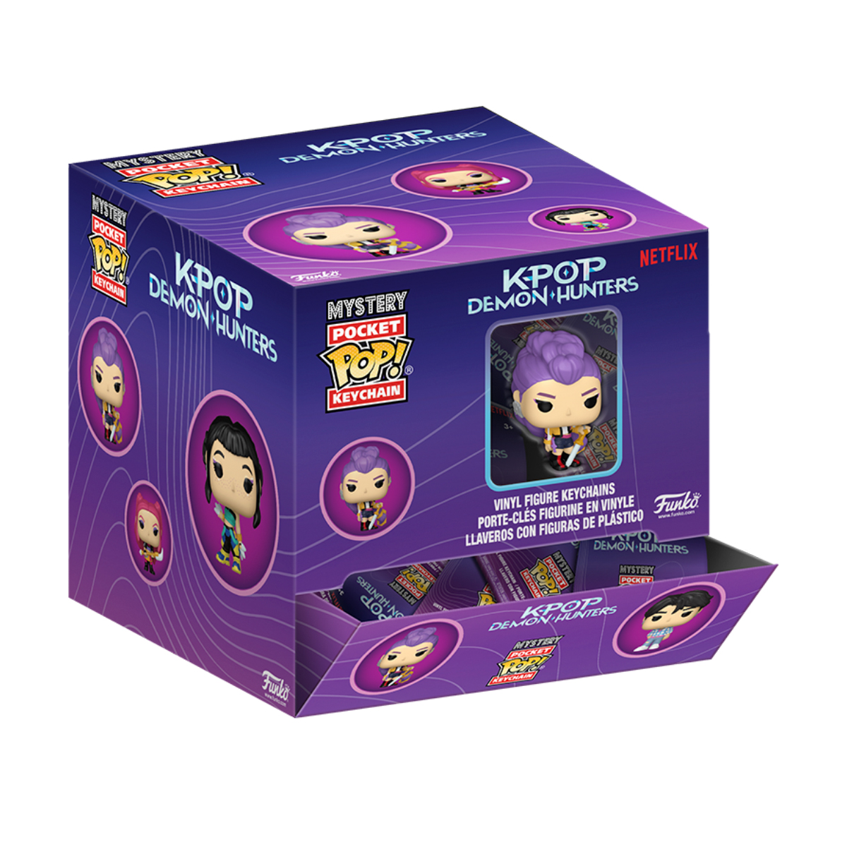 Funko POP! K-Pop Demon Hunter Series Clip-On Figure (in display case, assorted)