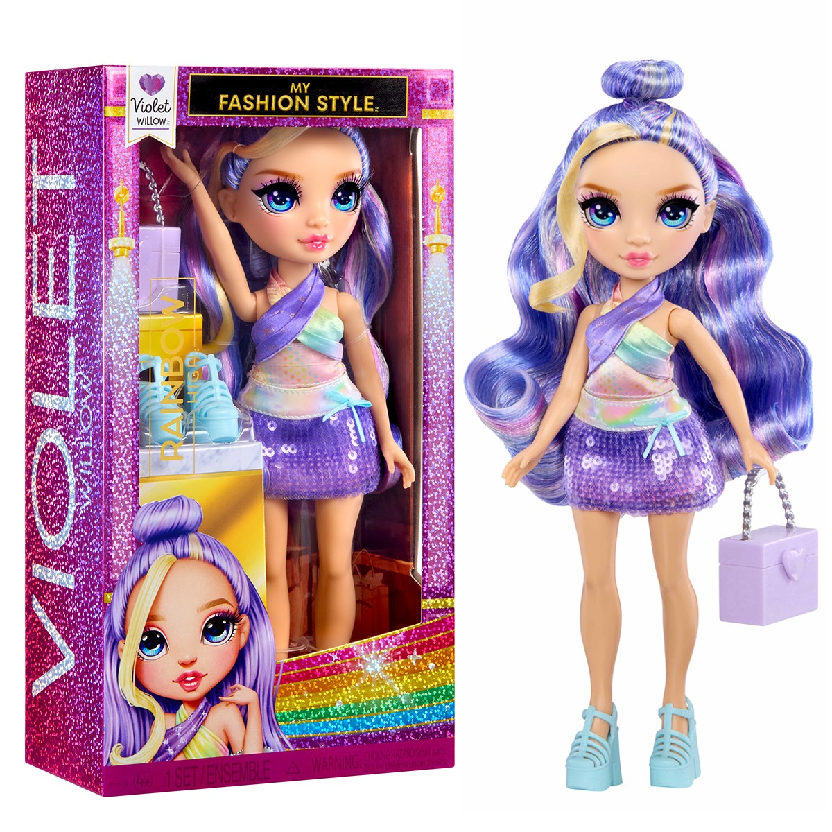 Лялька Rainbow High із серії My Fashion Style — Віолетта