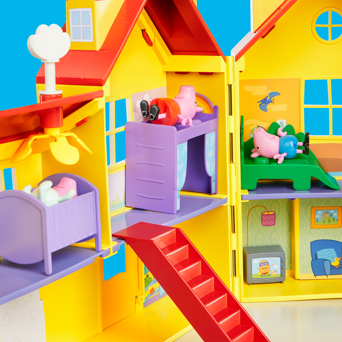 Игровой набор Peppa Figurines – Большой семейный дом Пеппы Игровой набор Peppa Figurines – Большой семейный дом Пеппы