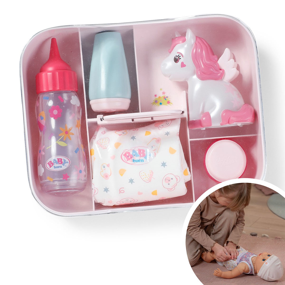Baby Born Unicorn Care Series Accessory Set Baby Born Unicorn Care Series Accessory Set