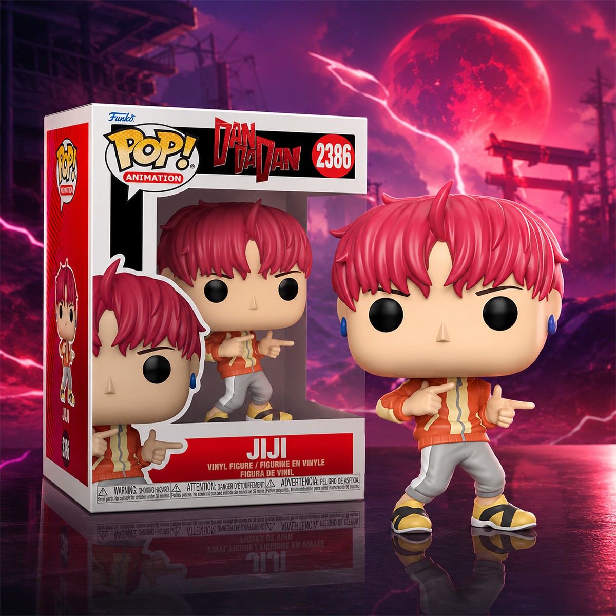 Игровая фигурка Funko POP! серии Дандадан - Джиджи (W/CH)