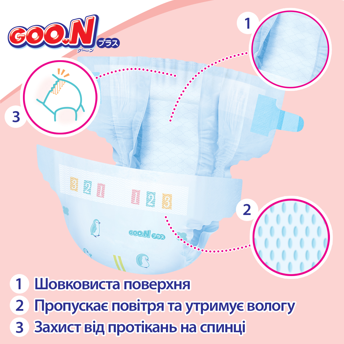 Подгузники Goo.N Plus для детей (размер 5(XL), 12-20 кг, 38 шт.) Подгузники Goo.N Plus для детей (размер 5(XL), 12-20 кг, 38 шт.)