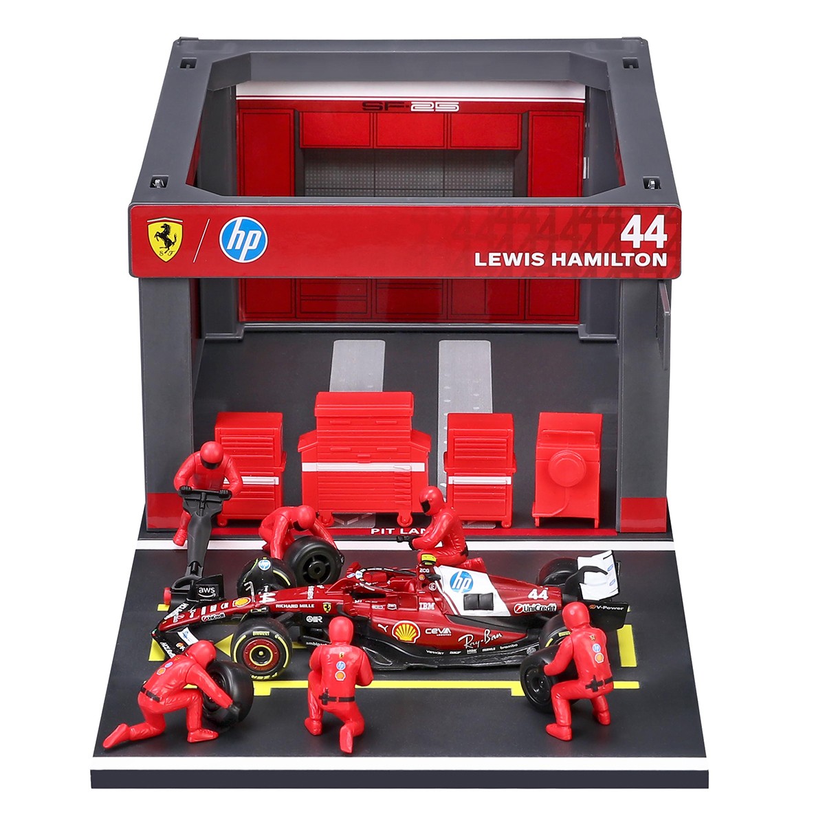 Игровой набор - Pit Pass Ferrari SF-25 (1:43) Игровой набор - Pit Pass Ferrari SF-25 (1:43)