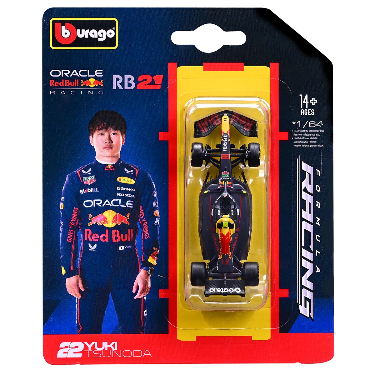 Автомодель - Red Bull Racing RB21 (2025) (1:64) Автомодель - Red Bull Racing RB21 (2025) (1:64)