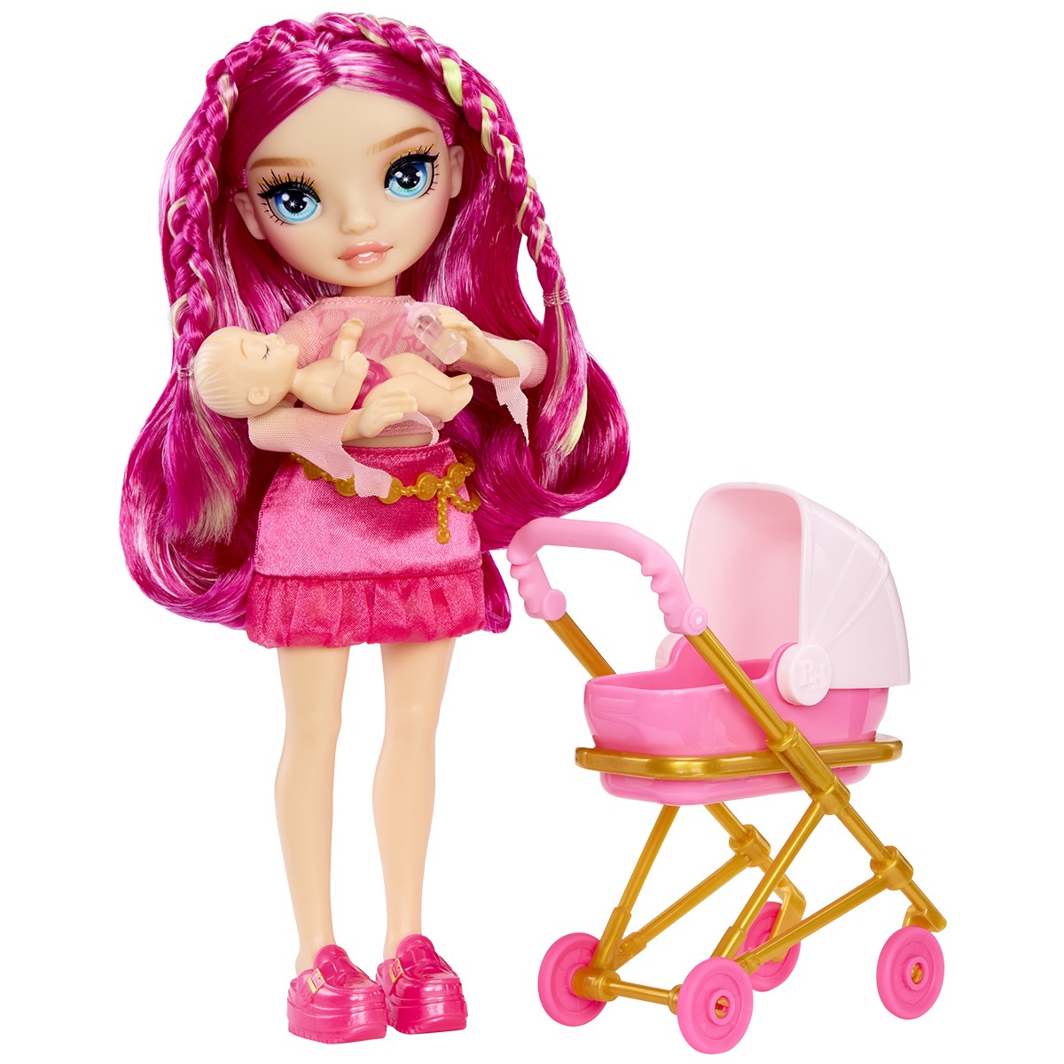 Игровой набор с куклами Rainbow High серии Junior High Babysitters — Стелла