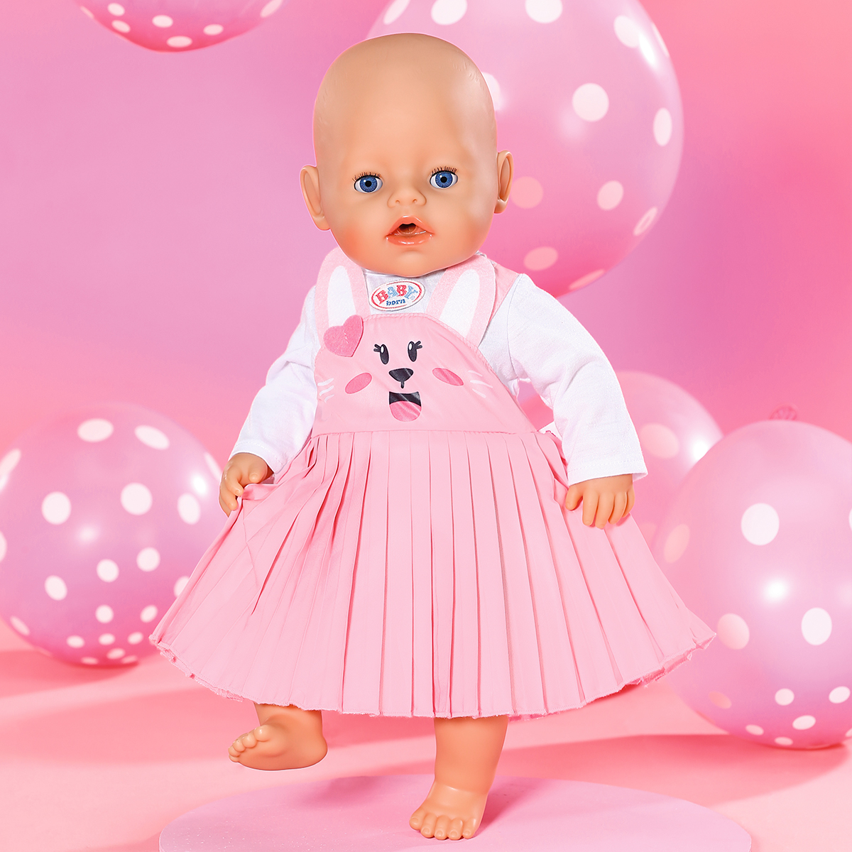 BABY BORN Doll Clothes - Dress with a Bunny