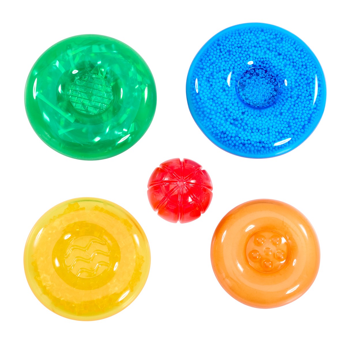 Сенсорный конструктор Jelly Blox серии Lil' Jellies - Пирамидка-цветняшка Сенсорный конструктор Jelly Blox серии Lil' Jellies - Пирамидка-цветняшка