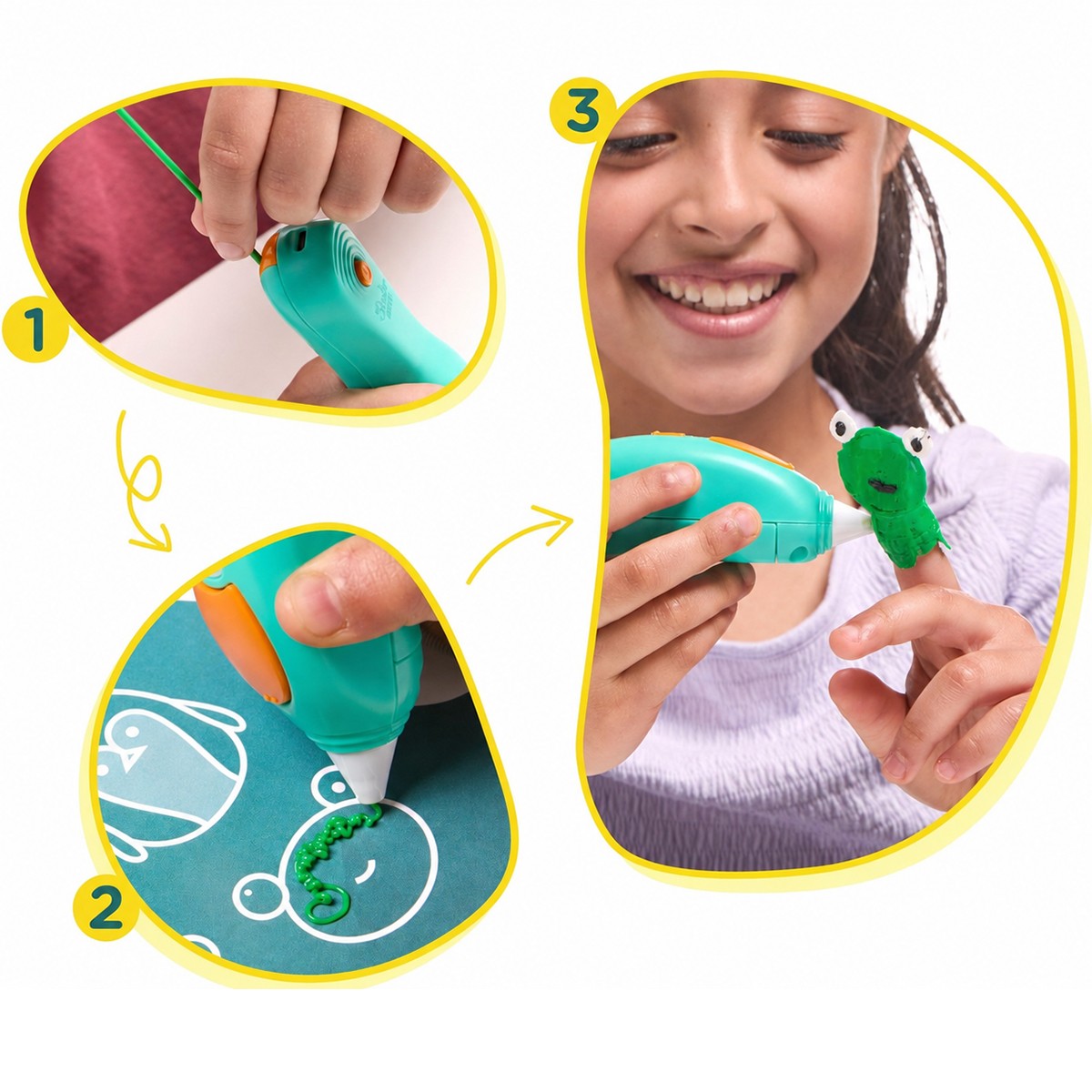 3Doodler Start Plus 3D Pen for Children's Creativity - Creative Plus (72 Rods)