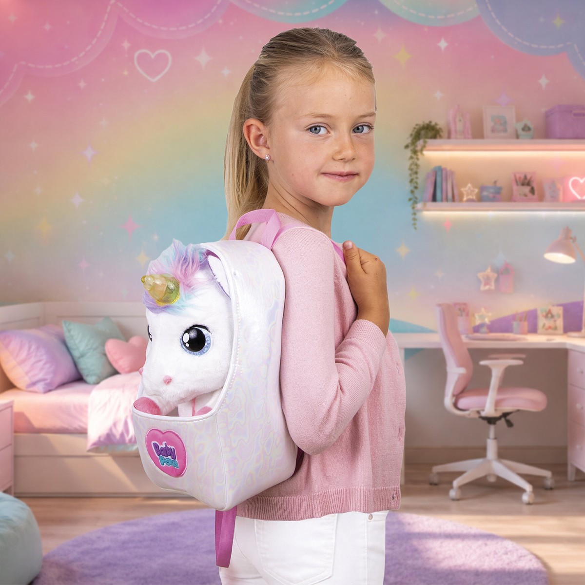 Интерактивная игрушка-единорог Baby Paws 933859IM серии Fantasy Интерактивная игрушка-единорог Baby Paws 933859IM серии Fantasy