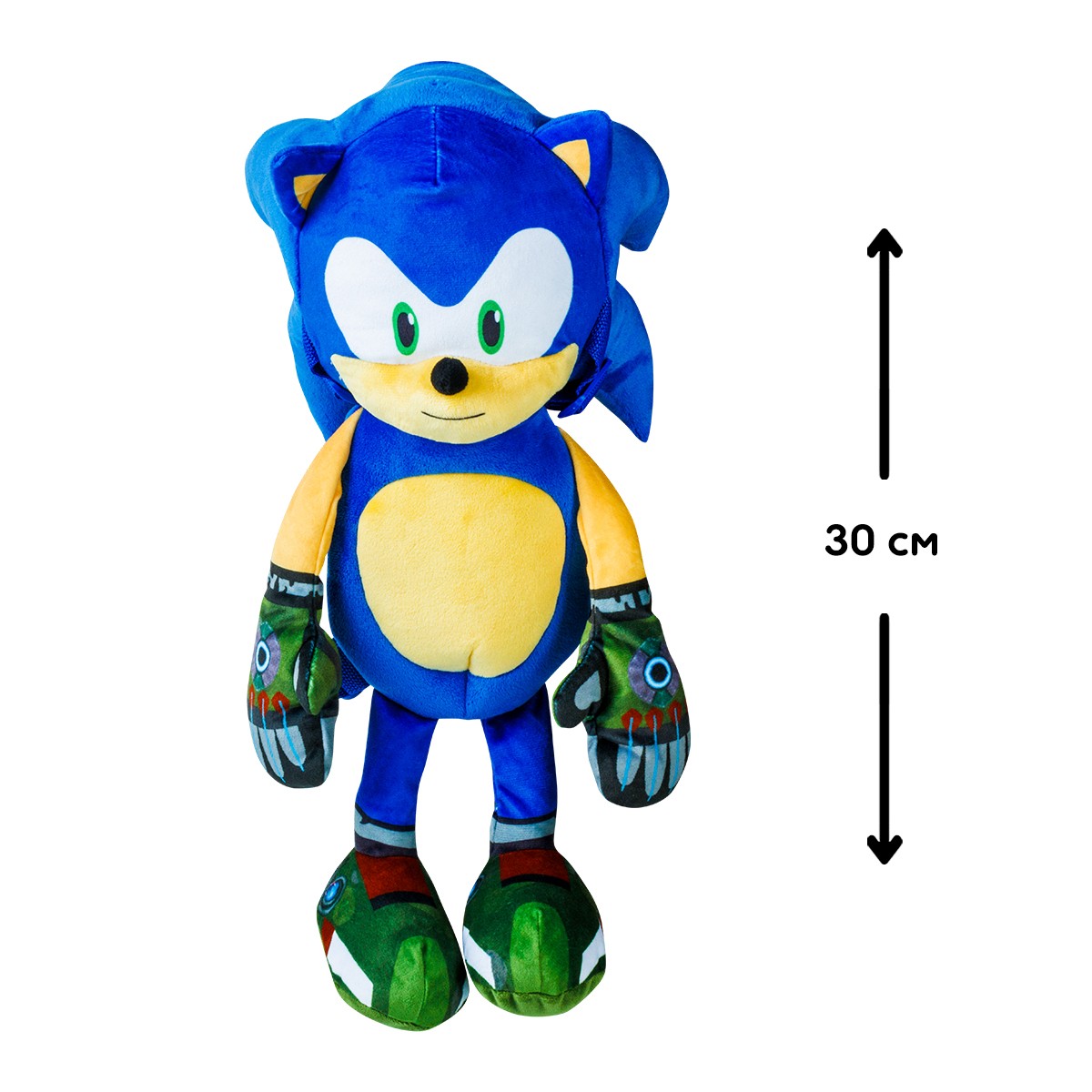 Рюкзак-игрушка SONIC PRIME - Соник 30 cm Рюкзак-игрушка SONIC PRIME - Соник 30 cm
