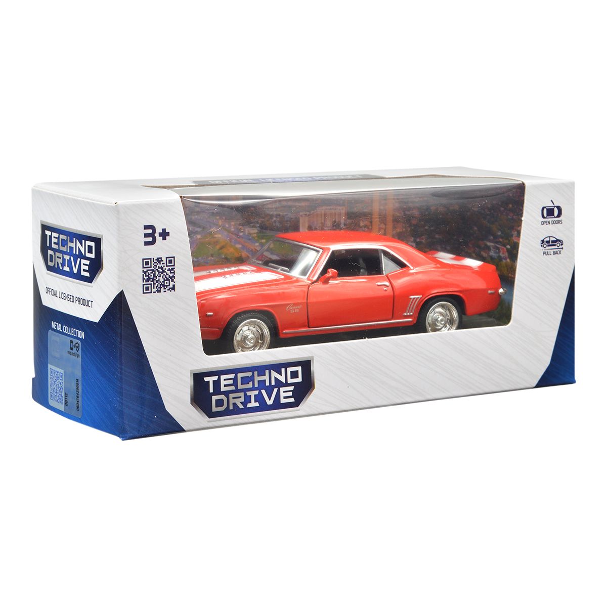 Автомодель - Chevrolet Camaro 1969 (красный)
