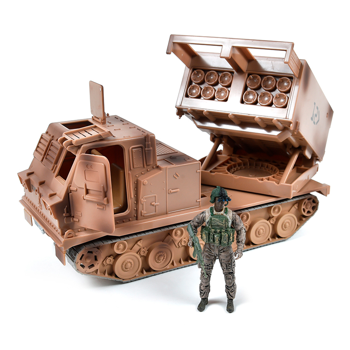 Игровой набор ELITE FORCE — ПУСКОВАЯ РАКЕТНАЯ УСТАНОВКА M270A1 (ПРУ, фигурка) Игровой набор ELITE FORCE — ПУСКОВАЯ РАКЕТНАЯ УСТАНОВКА M270A1 (ПРУ, фигурка)