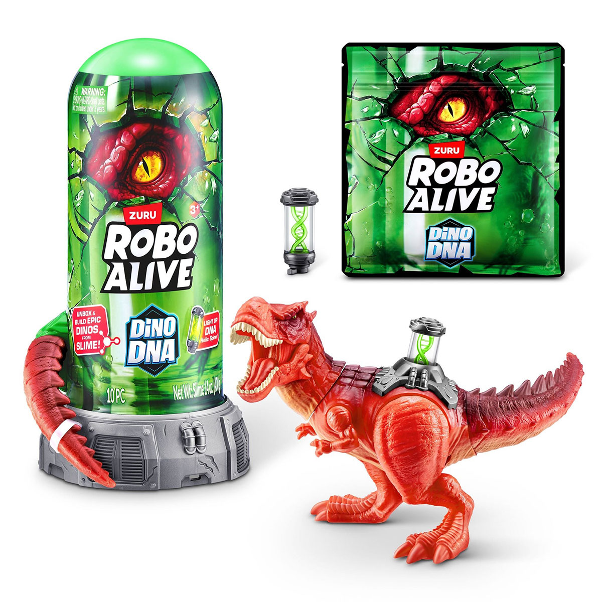 Интерактивный игровой набор Robo Alive – ДНК Тиранозавра