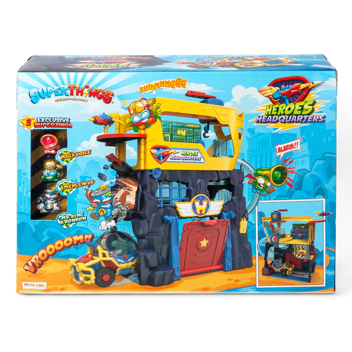 Игровой набор Superthings S – Штаб-квартира
